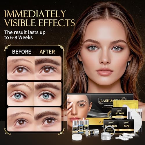 Lash Lift Kit - 2-in-1 Eyelash & Eyebrow Lamination