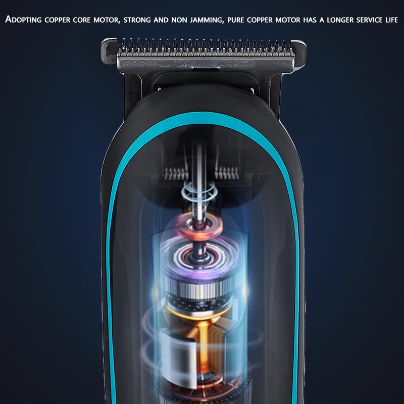 Cordless T-Blade Hair Clippers for Men – Professional Trimmer