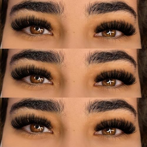 Geeneiya Mink Lash Clusters 10-18MM 280Pcs DIY Extensions