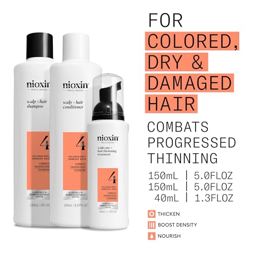 NIOXIN System Kit 4 Hair Thickening Shampoo & Conditioner Set
