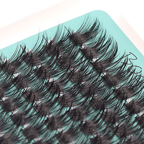 D Curl Cluster Lashes 192-Pack Mixed Lengths 8-14mm