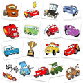 Cars Temporary Tattoos 34Pcs Party Favors for Kids