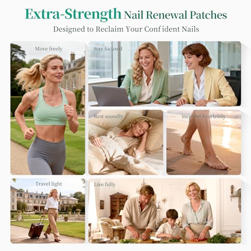 APUREE Fungal Nail Patches - Extra Strength 1% Tolnaftate, 32 Patches
