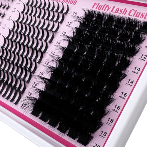 DIY Lash Clusters 10-16MM Wispy Mink Eyelash Extensions Kit