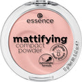 Essence Mattifying Compact Powder - 10 Light Beige for Flawless Skin