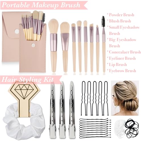 Wedding Emergency Beauty Kit with 45 Essentials & Makeup Brushes