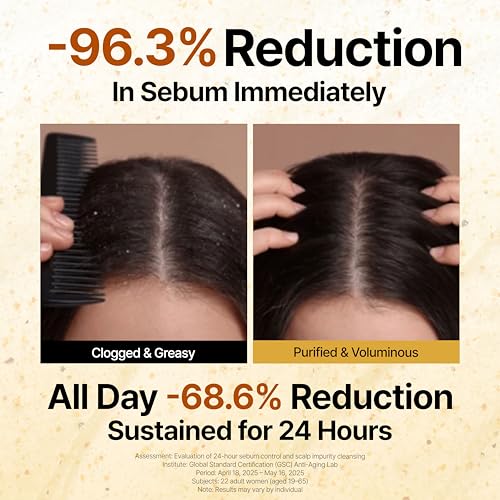 GROWUS Sea Salt Clarifying Shampoo for Oily Scalp - 16.9 fl. oz.