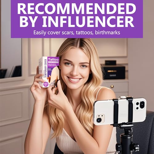 Waterproof Tattoo Concealer Makeup - 2 Colors, Sweatproof Coverage