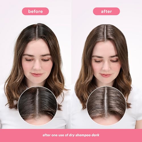 VERB Dark Dry Shampoo Spray - Oil Absorbing Hair Refresh for Brunettes