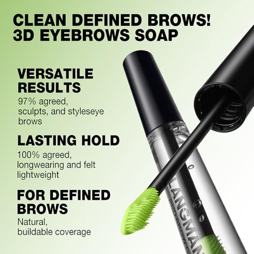 Brow Glue Gel - Waterproof Eyebrow Setting Soap, 24H Hold