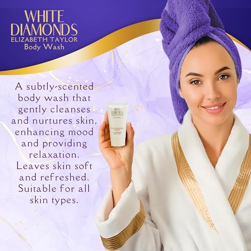 Elizabeth Taylor White Diamonds EDT 4 Piece Gift Set 1.7 oz