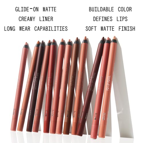 About-Face Matte Fix Lip Pencil Cradled Rose Beige