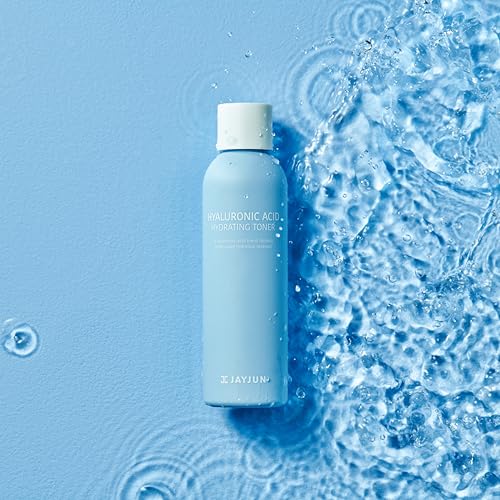 JAYJUN Hyaluronic Acid Hydrating Toner 200 ml ? Lightweight Non-Sticky Daily Toner with 8-Layer HA & Panthenol for Moisture-Locked, Smooth Skin
