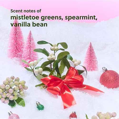 Tree Hut Mistletoe Magic Shea Sugar Scrub, Exfoliating & Hydrating Body Scrub with Shea Butter, Holiday Gift & Stocking Stuffer, 18 oz