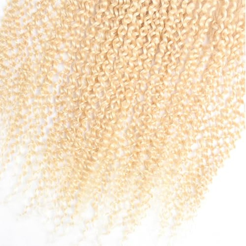 28 Inch Blonde 613 Kinky Curly Human Hair Bundles
