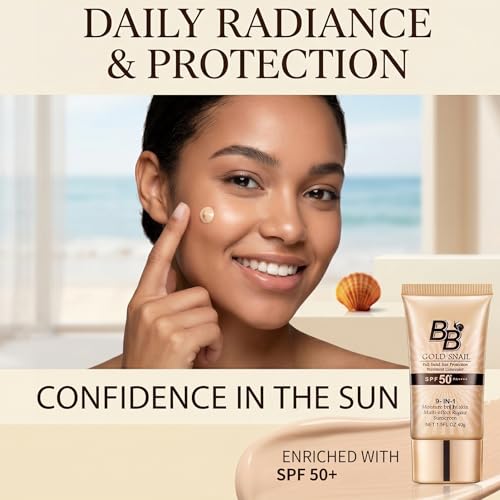 BB Cream SPF 50 PA++++ Tinted Moisturizer Sunscreen 40g