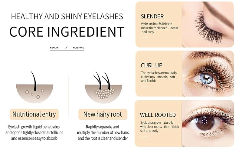 BIOAQUA Eyelash Growth Serum - Lengthening & Nourishing