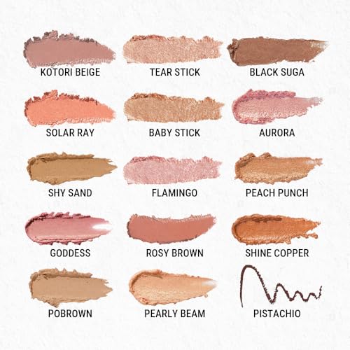 MAKEHEAL Artcroquis Stick Shadow Eyeliner - Waterproof Brown