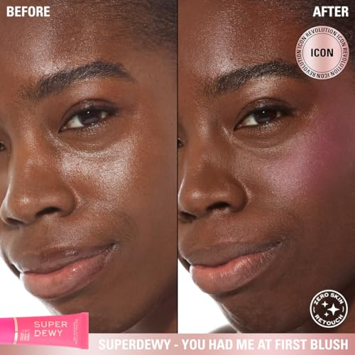 Revolution Superdewy Liquid Blush - Vibrant Pink