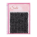 Sulv 144PC D Curl Wispy Lash Clusters - Reusable Eyelash Extensions