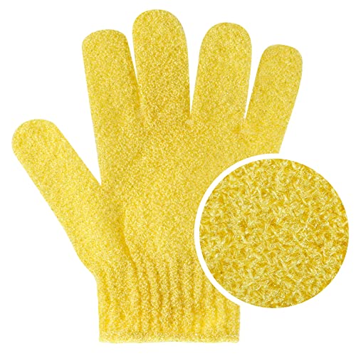 Exfoliating Shower Gloves 24-Pack - Body Scrubber Loofah