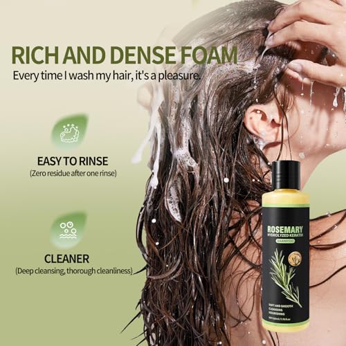 Rosemary Hair Growth Shampoo for Thinning Hair - 7.76 fl. oz