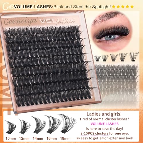 Geeneiya Exhaust Kit-F Lash Clusters Kit with Bond, Seal, Remover & Tools for DIY & Professional Use