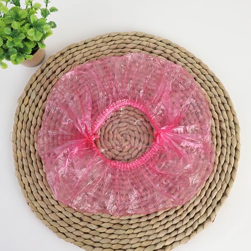 200 Pack Disposable Shower Caps Waterproof Elastic Hair