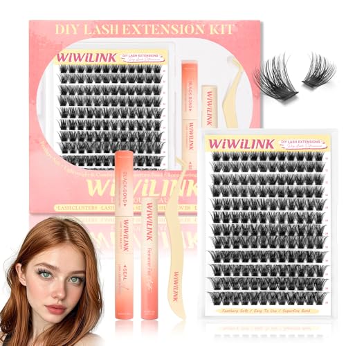 Lash Clusters Kit - Fluffy 10-18mm with Bond & Seal