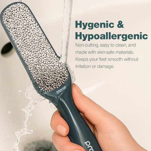 Probelle Double-Sided Nickel Foot File & Callus Remover - Pedicure Tool