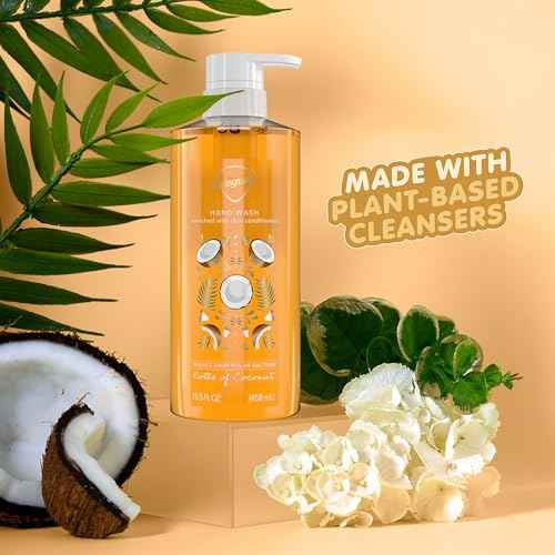 Safeguard Liquid Hand Soap, Micellar Deep Cleansing, Washes Away 99% Bacteria, Made with Natural Moisturizers, Enriched with Skin Conditioners, Coconut & Lavender Scent Twin Pack, 15.5 oz (Pack of 2)