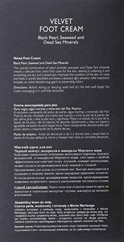 Sea of Spa Black Pearl - Foot Cream, 5.1 Ounce