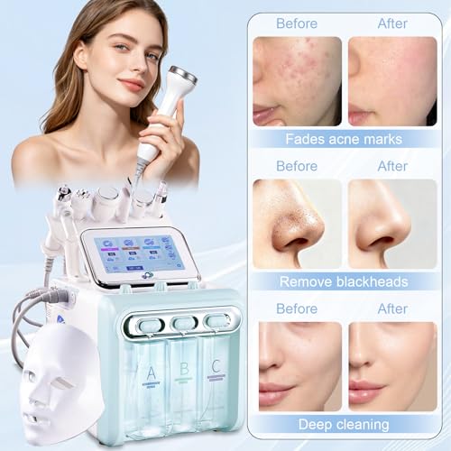Hydrogen Oxygen 7-in-1 Face Care Device for Skin