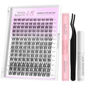 VEYESBEAUTY Lash Clusters Kit - DIY Eyelash Extensions