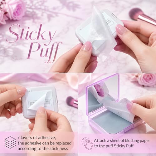 Gjinxi Oil Blotting Paper 300 Sheets with Mirror – Matte Finish