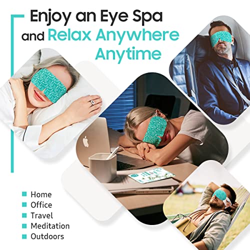 BeHoomi Steam Eye Mask 30-Pack, Self-Heating Warm Compress