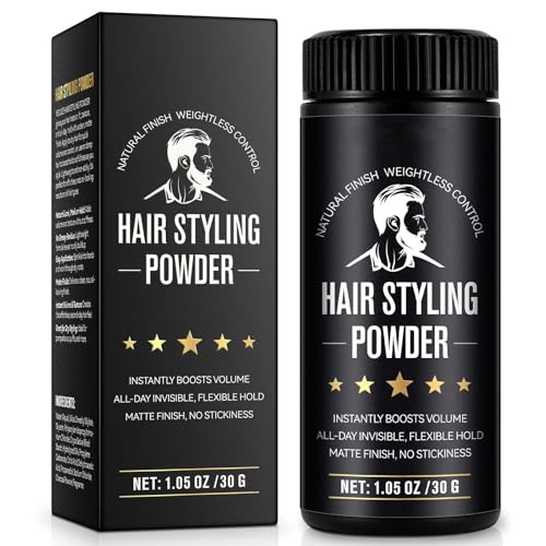 Hair Styling Powder for Men, 1.05 oz Matte Texture