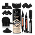 Beard Pencil Filler & Brush Waterproof Black Hair Fiber
