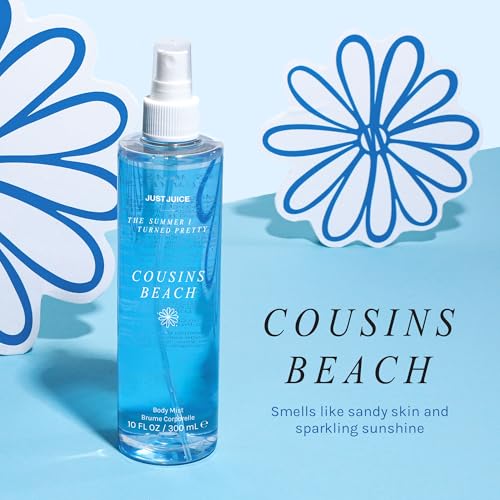 Cousins Beach Body Mist by Just Juice - Coconut & Vanilla Spray 10.14 oz