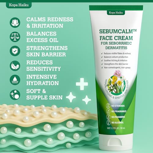 Seborrheic Dermatitis Face Cream | Natural Moisturizer for Sensitive Skin