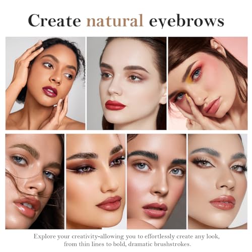 3-Color Eyebrow Powder Palette - Warm Coffee #102