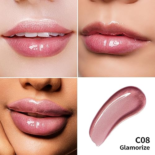 Oulac Shimmer Liquid Lipstick - High-Shine Glitter Lip Gloss