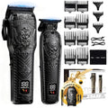 BESTBOMG Professional Cordless Hair Clipper & Beard Trimmer Set - Long Battery Life, 0.8-2mm Fade, USB-C