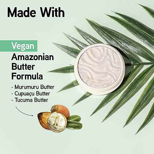 Physicians Formula Murumuru Butter Highlighter Makeup Face Powder Make Up, Pearl, Dermatologist Approved