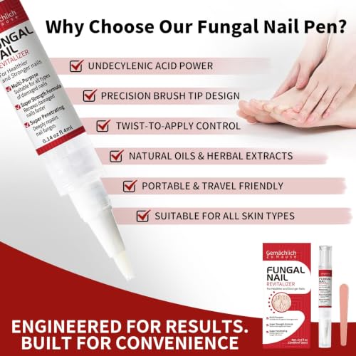 Toenail Fungus Treatment Pen - Fast-Acting Antifungal Repair