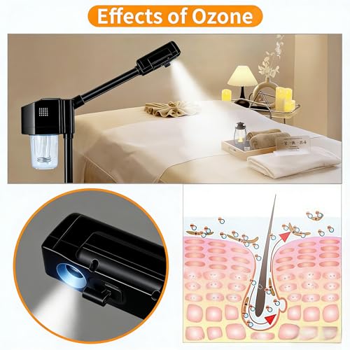 Professional Facial Steamer, Hot Mist Spray & Ozone, Face Steam Suitable for Home & Professional Salon SPA Barber£¬Moisturizing & Hydrating