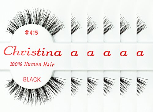 Christina 415 False Eyelashes - 6 Pack