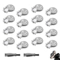 16 PACKS Head Shaver Replacement Heads Compatible with Skull Shaver Pitbull Gold PRO, Pitbull Silver PRO, Palm, Pitbull Platinum PRO, Sk-ull Shaver Pitbull Gold PRO Shaver Replacement Blade