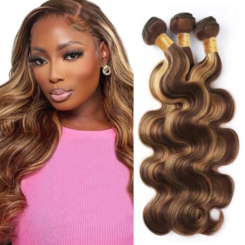 P427 Body Wave Human Hair Bundles 18-22 inch