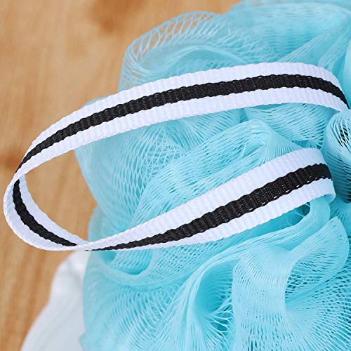 Bath Loofah Sponge Scrubber Set of 6 - Exfoliating Pouf